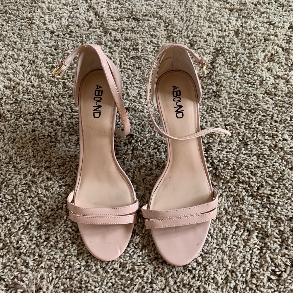 Pastel Pink heels ONLY WORN ONCE